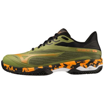 Zapatillas Padel Mizuno WAVE Exceed Light 2 Padel Hombre - Verdes / Naranjas - Chile M276HYEFIX